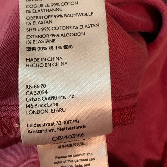 Pilcro Anthropologie trailblazer floral distressed womens pants XS more like M - Picture 6 of 8